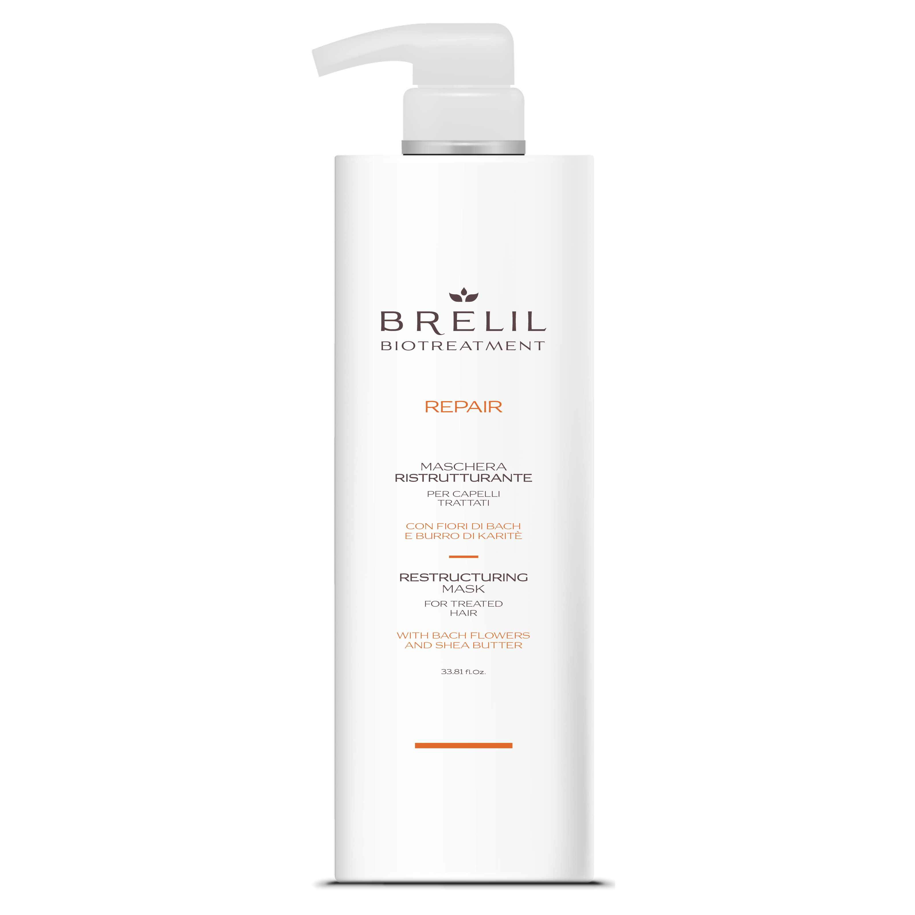 ВЪЗСТАНОВЯВАЩА МАСКА  Brelil Biotreatment Repair Mask 1000ml