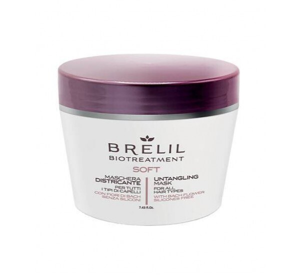 ЛЕКА МАСКА ЗА ЛЕСНО РАЗРЕСВАНЕ Brelil Biotreatment Soft Mask 220ml