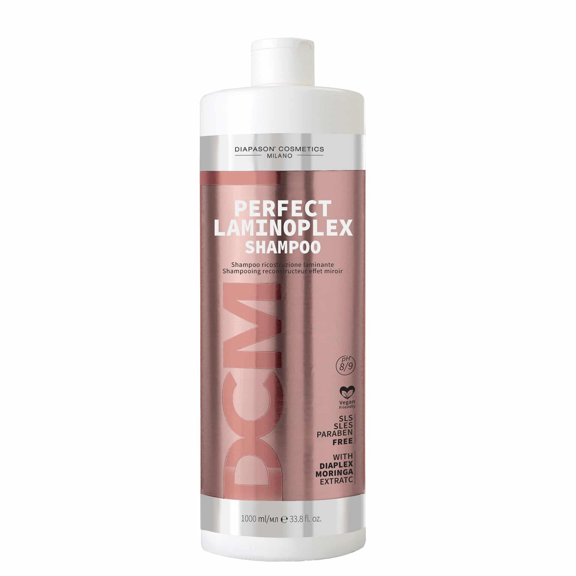 ВЪЗСТАНОВЯВАЩ ЛАМИНИРАЩ шампоан DCM Perfect Laminoplex Alkalische Shampoo 1000ml