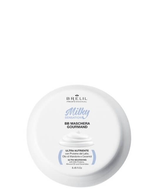ВВ УЛТРА ПОДХРАНВАЩА МАСКА Brelil Milky Sensation BB Mask Gourmand 450ml