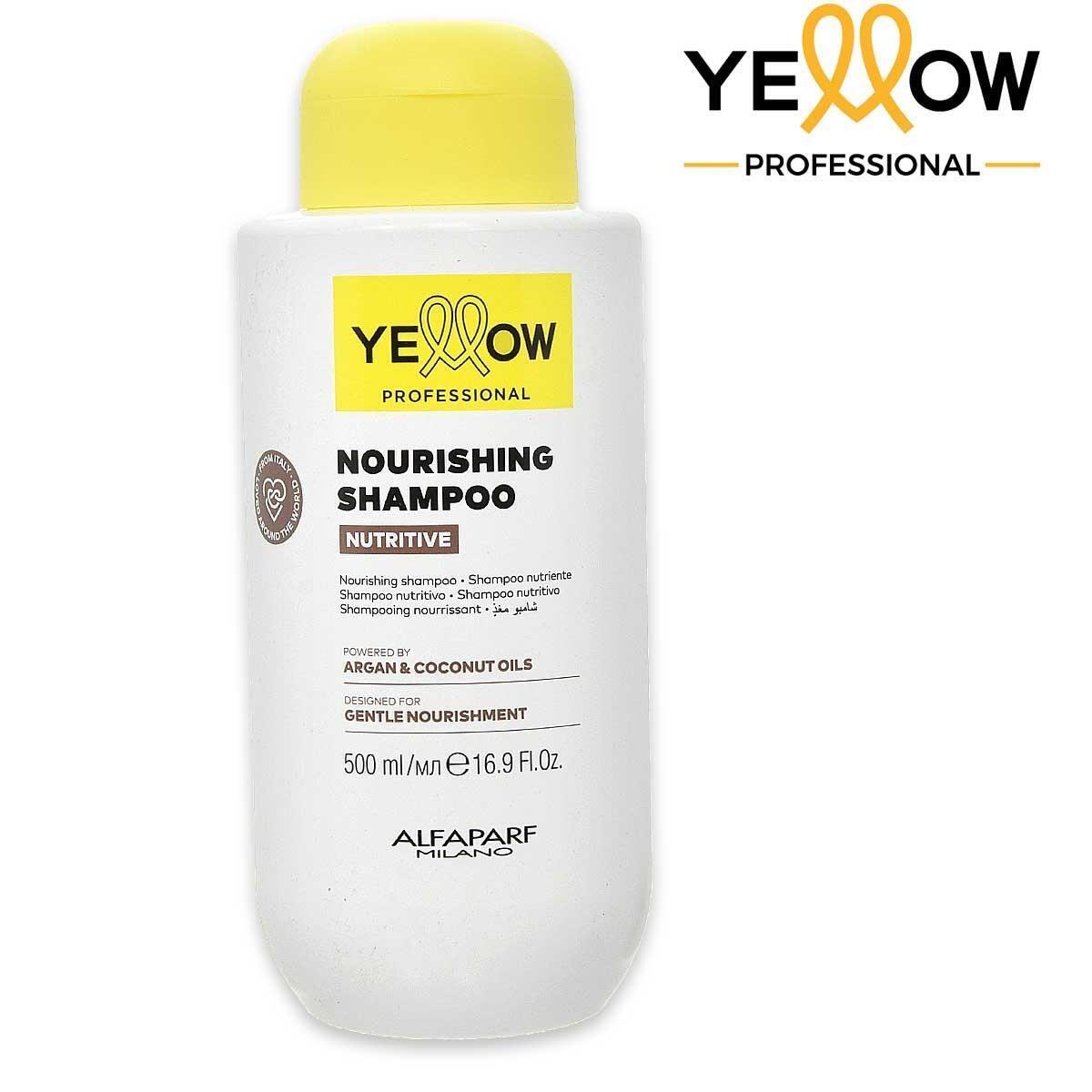 ШАМПОАН С АРГАН И КОКОС Alfaparf YELLOW Nutritive Shampoo 500ml