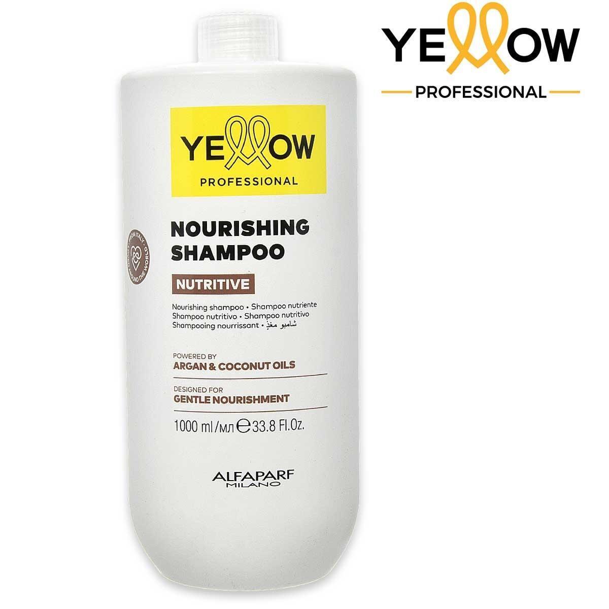 ШАМПОАН С АРГАН И КОКОС Alfaparf YELLOW Nutritive Shampoo 1000ml