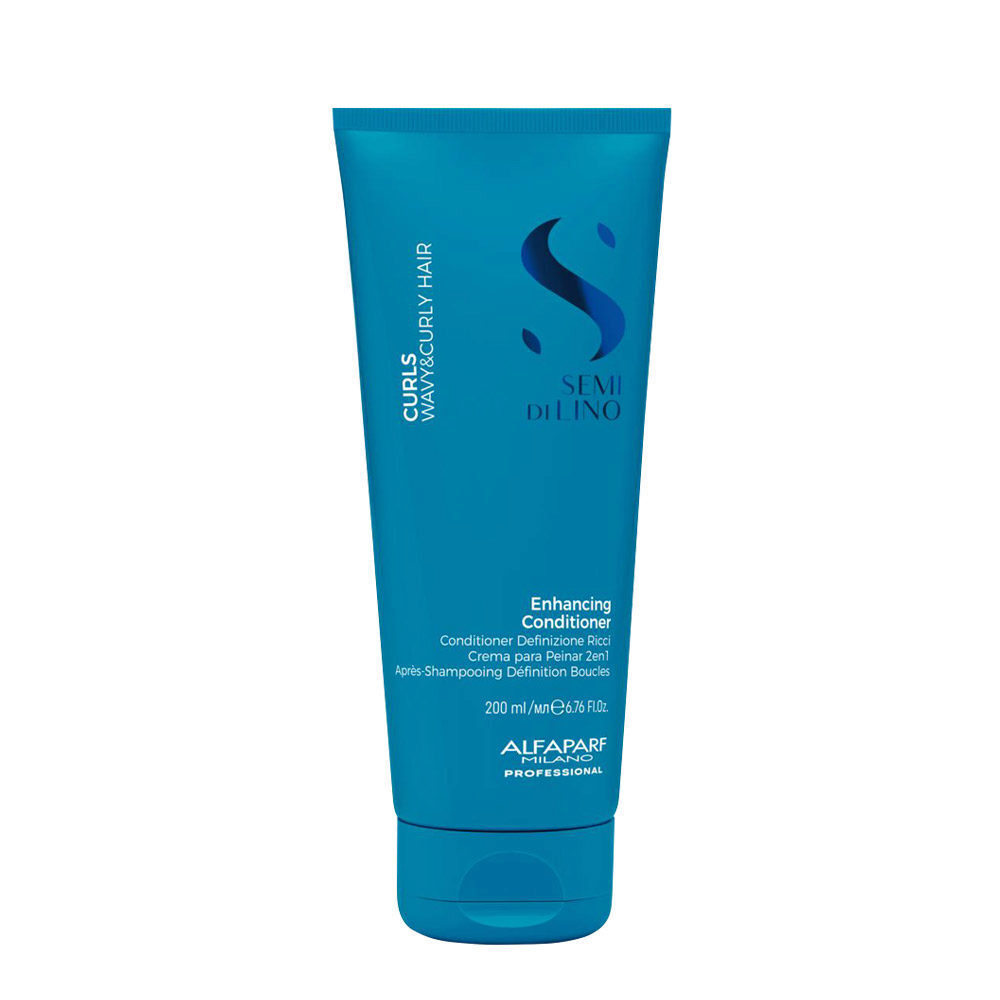 ХИДРАТИРАЩ БАЛСАМ ЗА КЪДРИЦИ Alfaparf Semi Di Lino Curls Enhancing Conditioner 200ml
