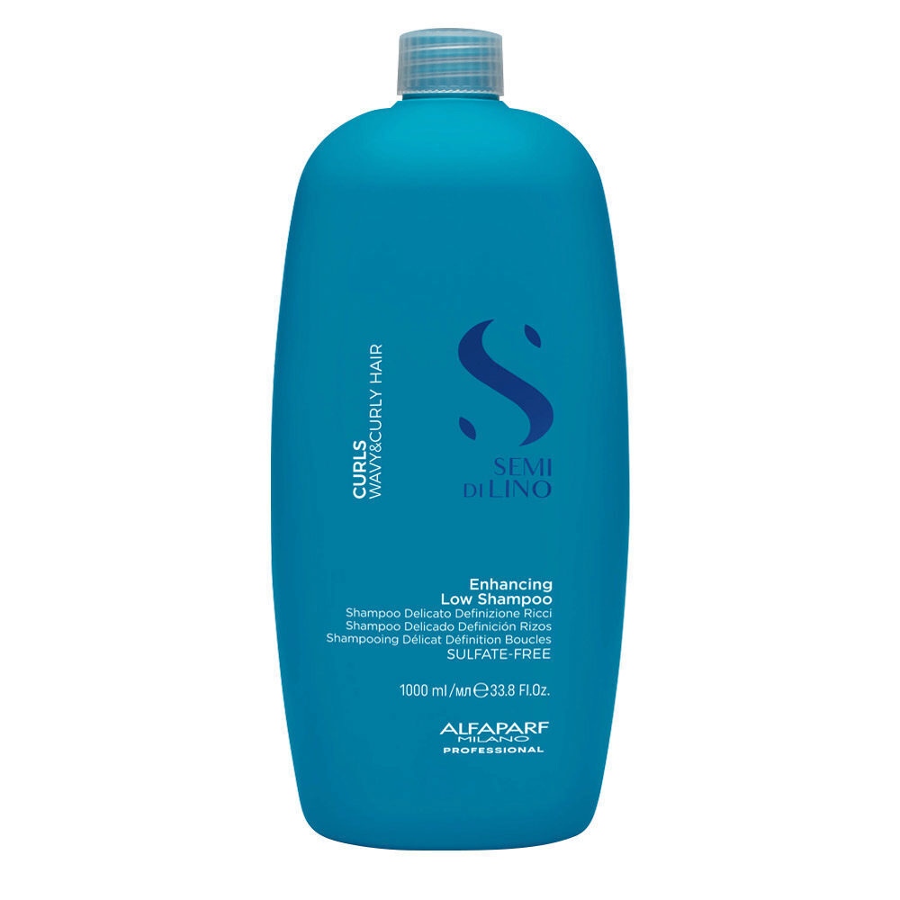 ХИДРАТИРАЩ ШАМПОАН ЗА КЪДРАВА КОСА Alfaparf Semi di Lino Curls Enhancing Shampoo