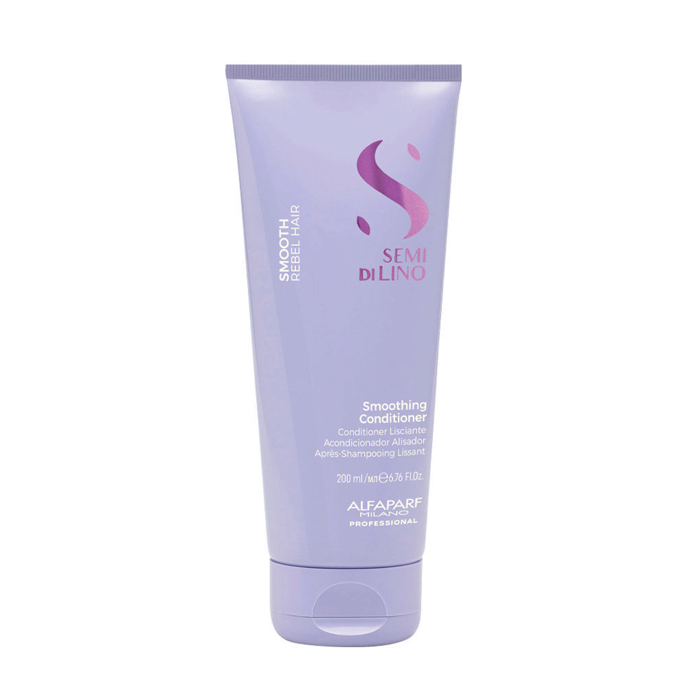 ИЗГЛАЖДАЩ И ХИДРАТИРАЩ БАЛСАМ Alfaparf Semi di Lino Smooth Smoothing Conditioner 