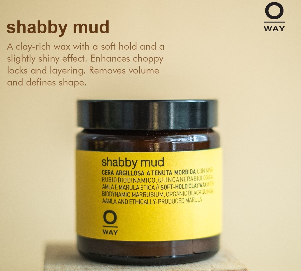 ГЛИНЕНА ПАСТА СЪС СРЕДНА ФИКСАЦИЯ OWAY Shabby Mud 100ml