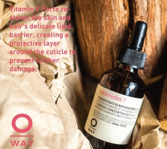 СЕРАМИДИ & ВИТАМИН F ЗА УВРЕДЕНИ КОСИ Oway Ceramides F 30ml