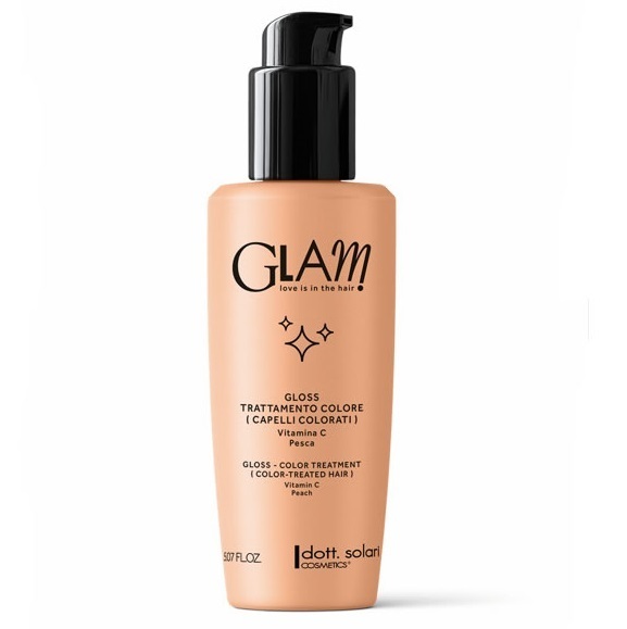 ТЕРАПИЯ ЗА БОЯДИСАНА КОСА Dott Solari Professional Glam Colorsafe Gloss Treatment 150ml 