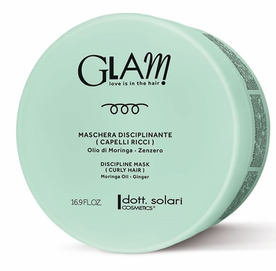 МАСКА ЗА КЪДРАВА КОСА Dott Solari Professional Glam Discipline Mask Curly Hair 500ml