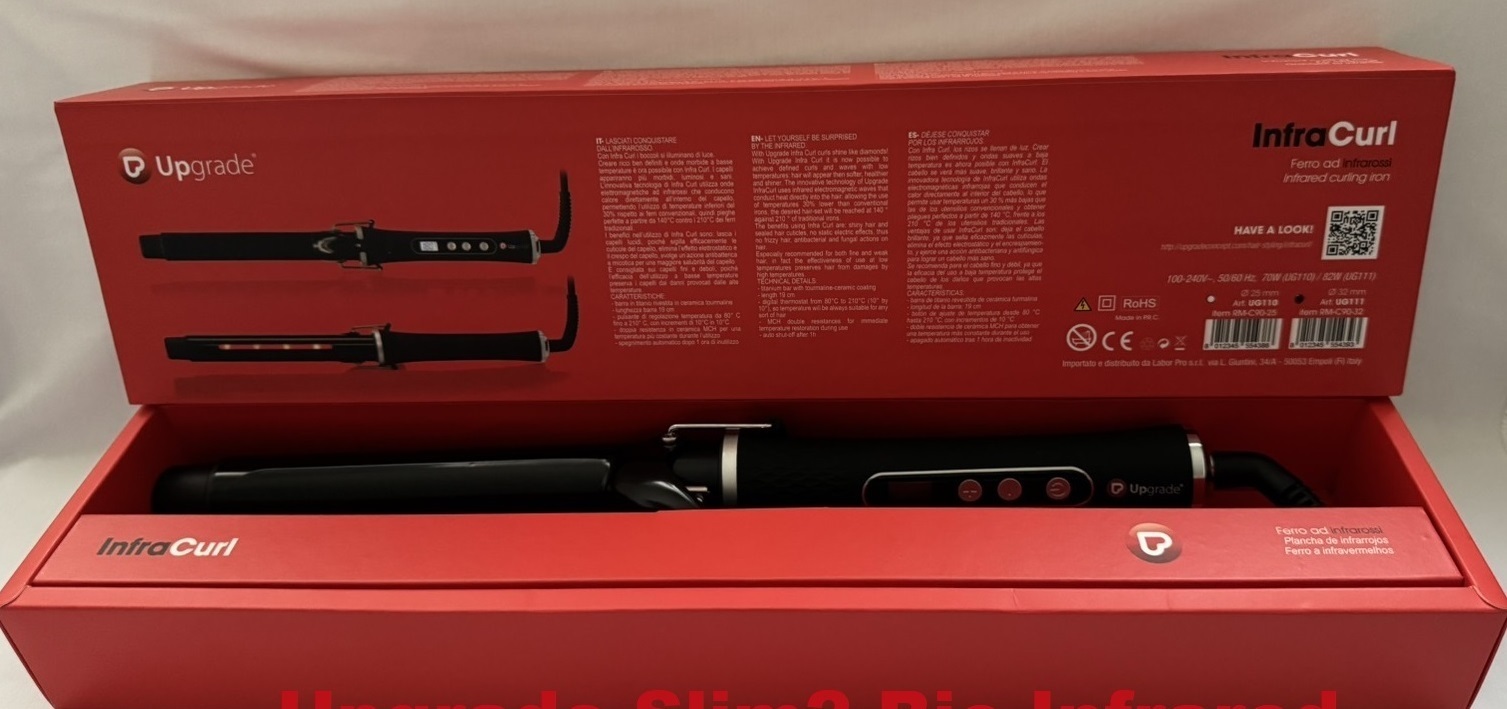 МАША С БИО-ИНФРАЧЕРВЕНА ТОПЛИНА Upgrade Bio-Infrared Curling Iron Professional 32mm