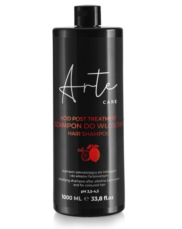 ШАМПОАН С pH 4,5-5,5 ЗА СЛЕД БОЯДИСВАНЕ НА КОСАТА Arte Care Acid Shampoo 1000ml