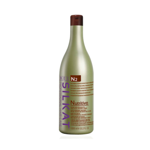 БАЛСАМ УКРЕПВАЩ ЗА СУХА КОСА BES N2 SILKAT NUTRITIVO CONDITIONER 1000ml 