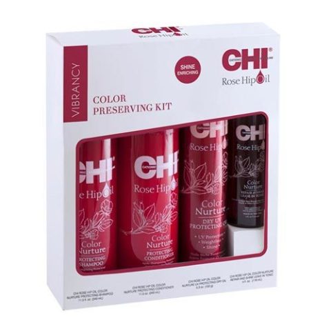 ВЪЗСТАНОВЯВАЩ СПРЕЙ ЗА БОЯДИСАНА КОСА CHI Rose Hip Leave-in 118ml 