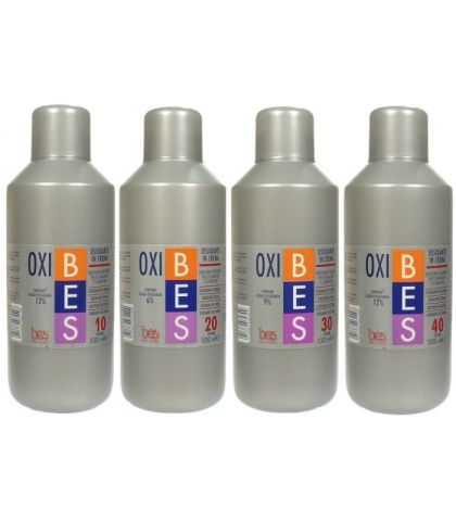 КРЕМООБРАЗЕН ОКСИДАНТ OXI BES 10VOL 20VOL 30VOL 40VOL-1000ML