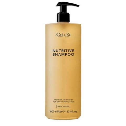 ПРОФЕСИОНАЛЕН ПОДХРАНВАЩ ШАМПОАН 3DELUXE NUTRITIVE SHAMPOO 1000ML