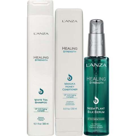 ПОДХРАНВАЩ ШАМПОАН С БЯЛ ЧАЙ LANZA Strength White Tee Shampoo 300ML