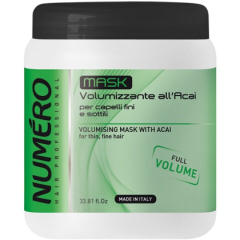 МАСКА ЗА ЕСТЕСТВЕН ОБЕМ НА КОСАТА Brelil Numero Volumising Mask 1000ml
