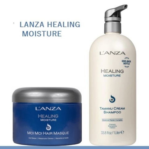  ШАМПОАН ЗА ДЪЛБОКА ХИДРАТАЦИЯ Lanza Healing Moisture Kukui Shampoo 950ml