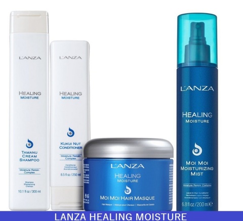ШАМПОАН ЗА ДЪЛБОКА ХИДРАТАЦИЯ Lanza Healing Moisture Kukui Shampoo 300ml