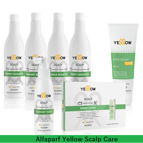 УСПОКОЯВАЩ ШАМПОАН ЗА ЧУВСТВИТЕЛЕН СКАЛП Alfaparf Yellow Scalp Comfort 500ml