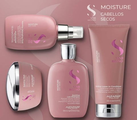 ПОДХРАНВАЩ ФЛУИД ЗА СУХА КОСА без отмиване Alfaparf Semi Di Lino Moisture Fluid125ml