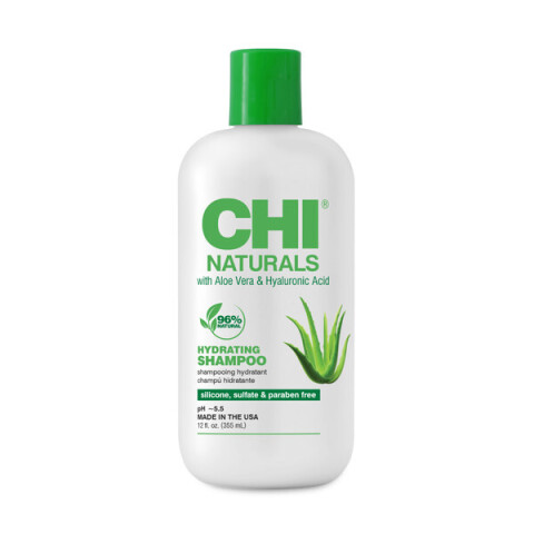 ХИДРАТИРАЩ ШАМПОАН CHI Naturals Aloe Vera and Hyaluronic Acid Shampoo 355ml