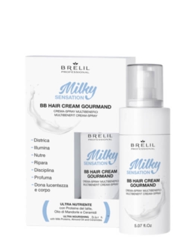 BB МУЛТИФУНКЦИОНАЛЕН КРЕМ-СПРЕЙ Brelil Milky Sensation BB Cream Gourmand 150ml