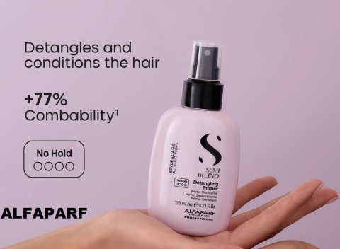 ВЕГАН ФЛУИД ЗА ЛЕСНО РАЗРЕСВАНЕ Alfaparf Semi Di Lino Styling Brush Friendly Primer 125ml 