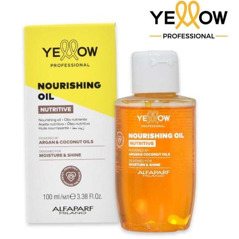 ПОДХРАНВАЩО МАСЛО С АРГАН И КОКОС Alfaparf YELLOW Nutritive Oil100ml