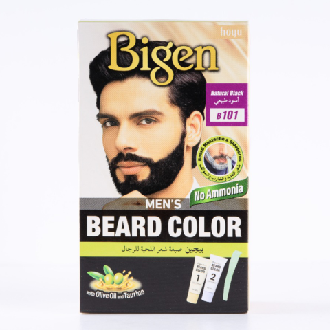МЪЖКА ЯПОНСКА БЕЗАМОНЯЧНА БОЯ ЗА БРАДА Bigen Men's Beard Color 20ml