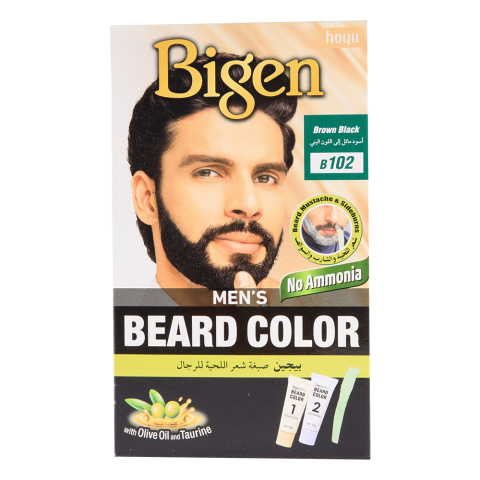 МЪЖКА ЯПОНСКА БЕЗАМОНЯЧНА БОЯ ЗА БРАДА Bigen Men's Beard Color 20ml