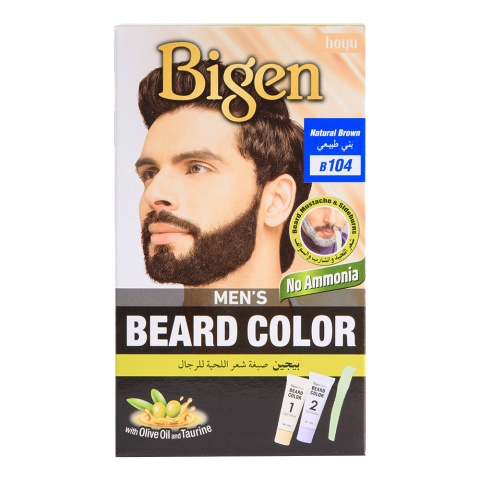 МЪЖКА ЯПОНСКА БЕЗАМОНЯЧНА БОЯ ЗА БРАДА Bigen Men's Beard Color 20ml