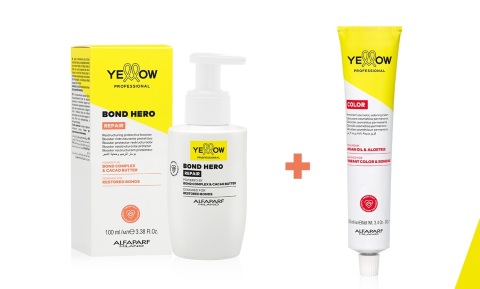 НИСКОАМОНЯЧНА БОЯ С АЛОЕТРИКС КОМПЛЕКС Alfaparf YELLOW Coloring Cream100ml
