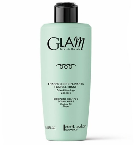 ШАМПОАН ЗА КЪДРАВА КОСА Dott Solari Glam Discipline Shampoo Curly Hair 250ml