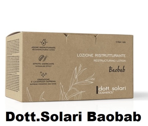РЕСТРУКТУРИРАЩИ АМПУЛИ Dott. Solari Professional Olea Baobab Restructing Lotion 12x12ml 